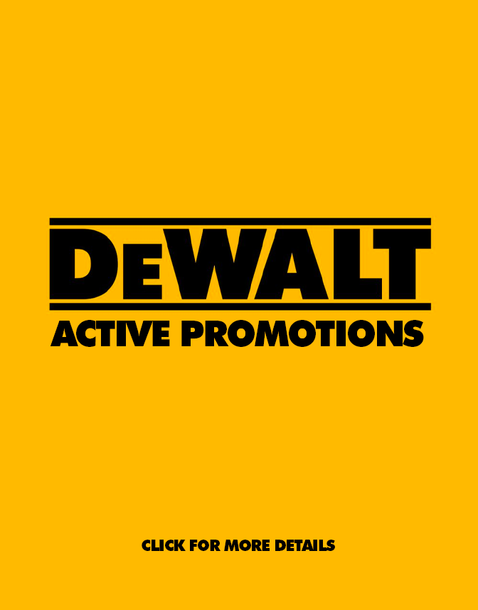 DeWALT Banner Home Tool Academy